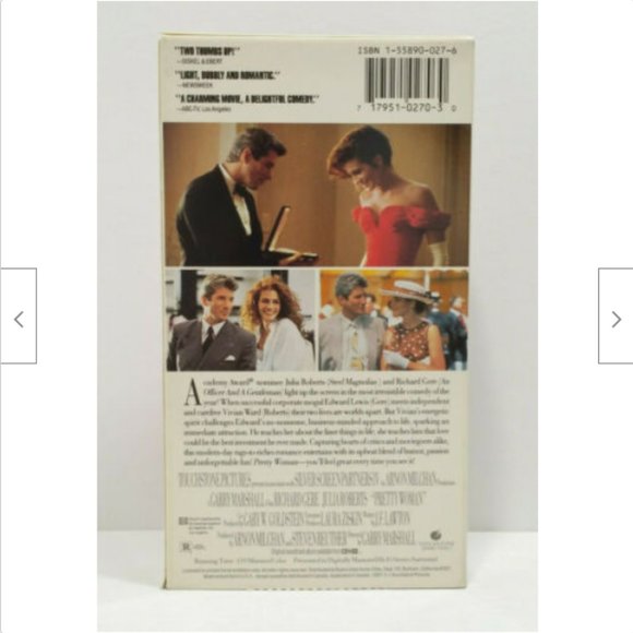 Pretty Woman (VHS, 1990) Movie 4620E1M - Picture 4 of 11